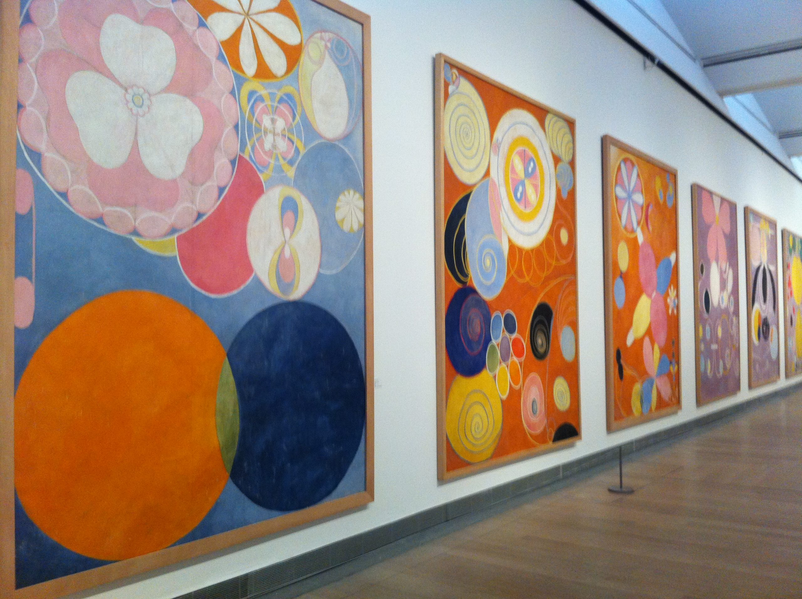 En tidlig fremtidsvision af den svenske kunstner Hilma af Klint