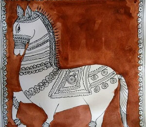 kalamkari hest